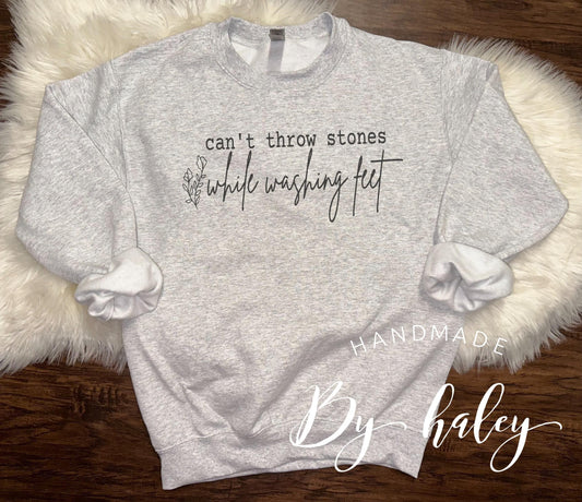 Can't Throw Stones Crewneck