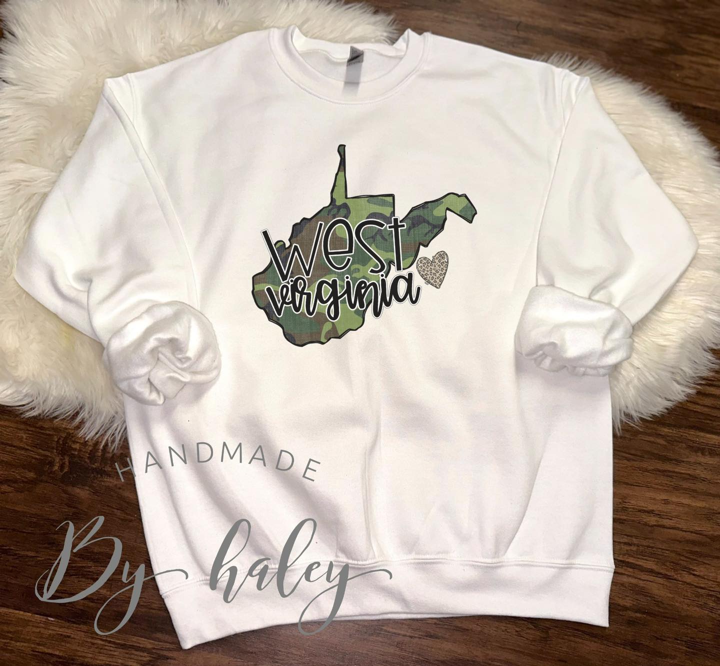 Camo WV Crewneck