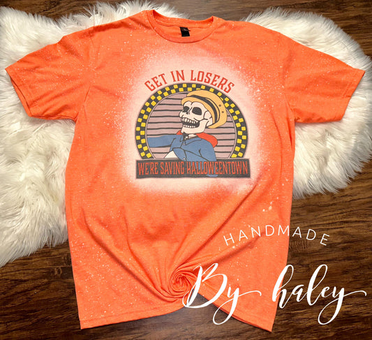 Bleached Get In Skeleton T-shirt