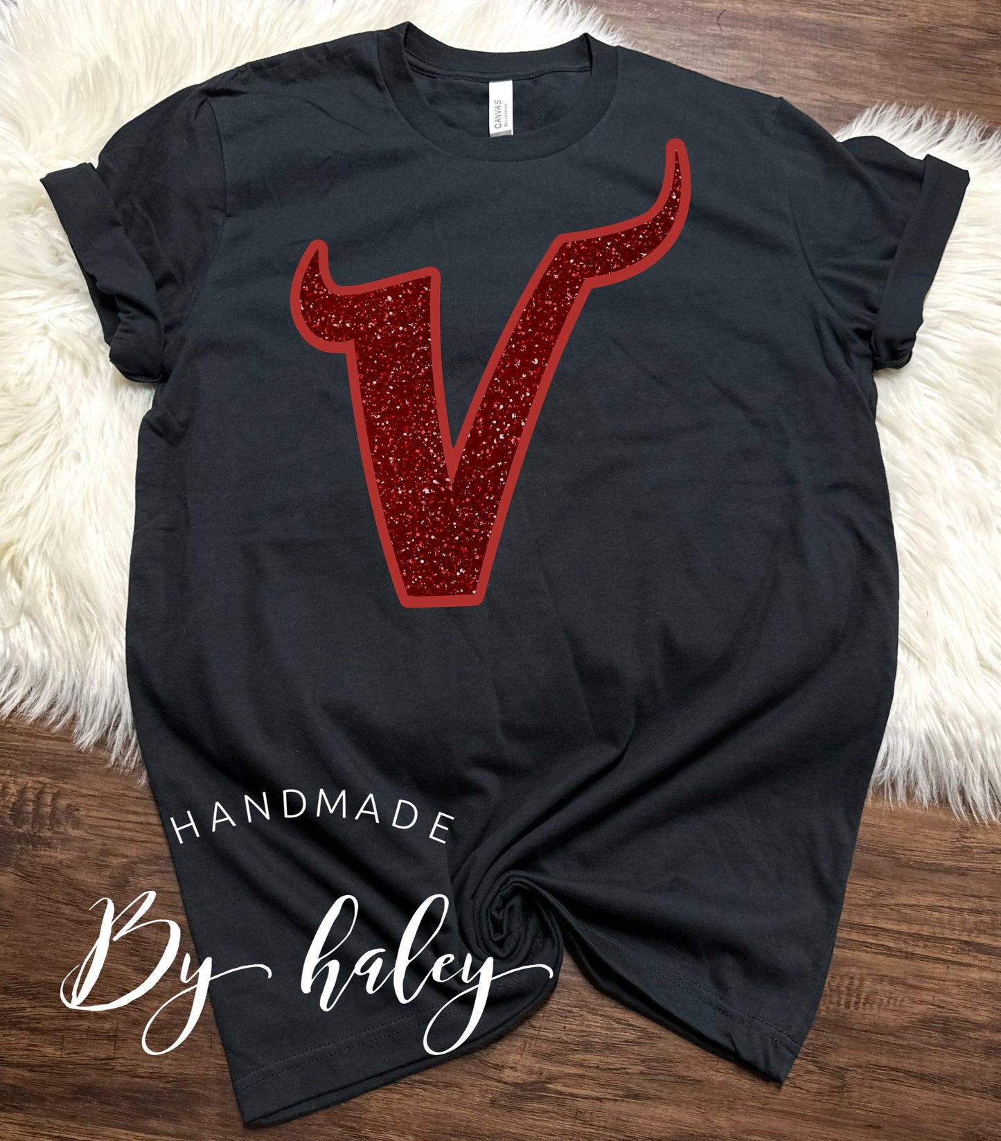 Glitter Viking V T-Shirt