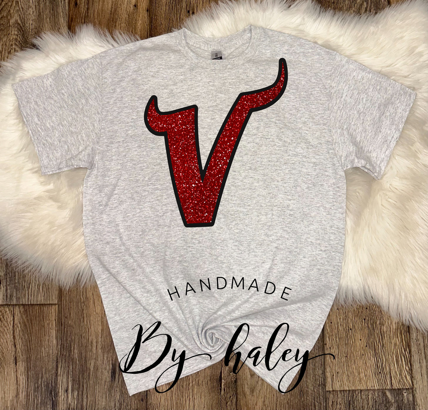 Glitter Viking V T-Shirt
