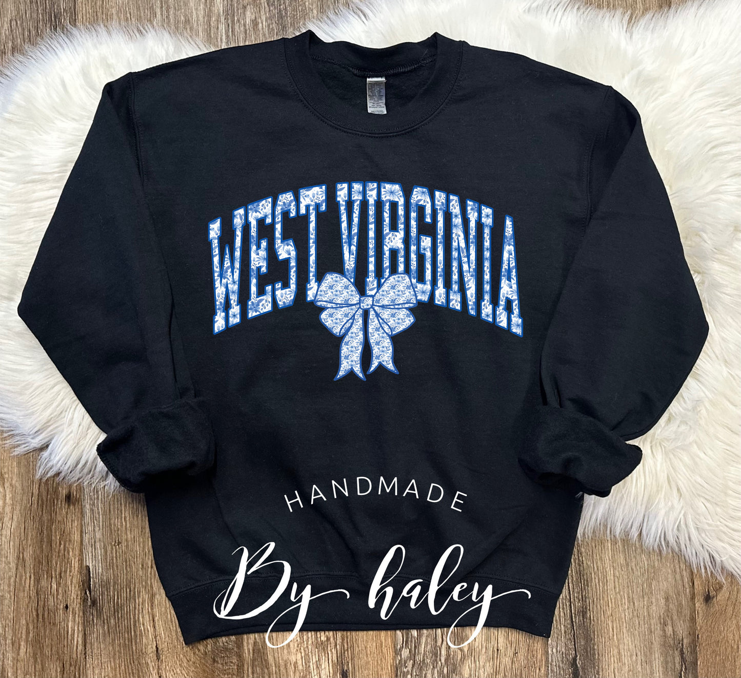 West Virginia Bow Crewneck