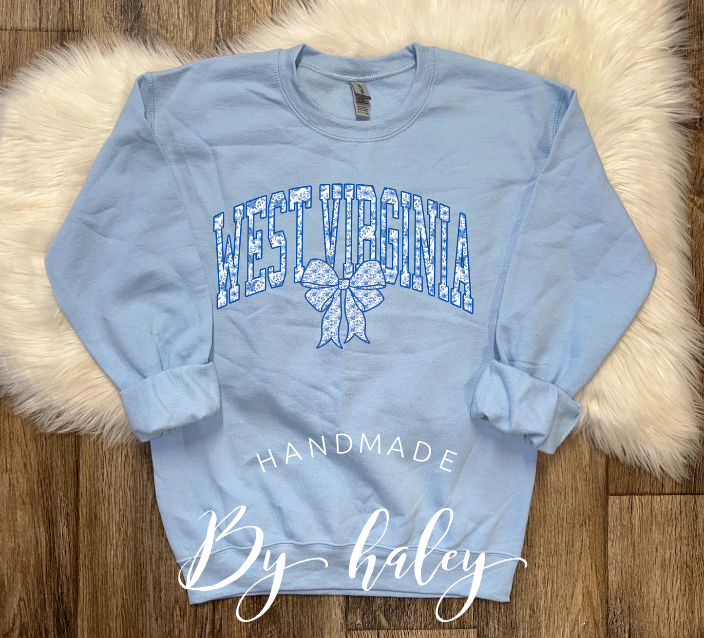 West Virginia Bow Crewneck