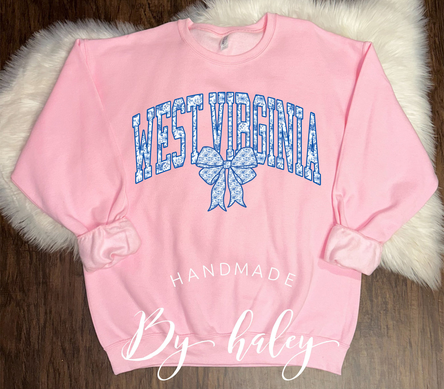 West Virginia Bow Crewneck
