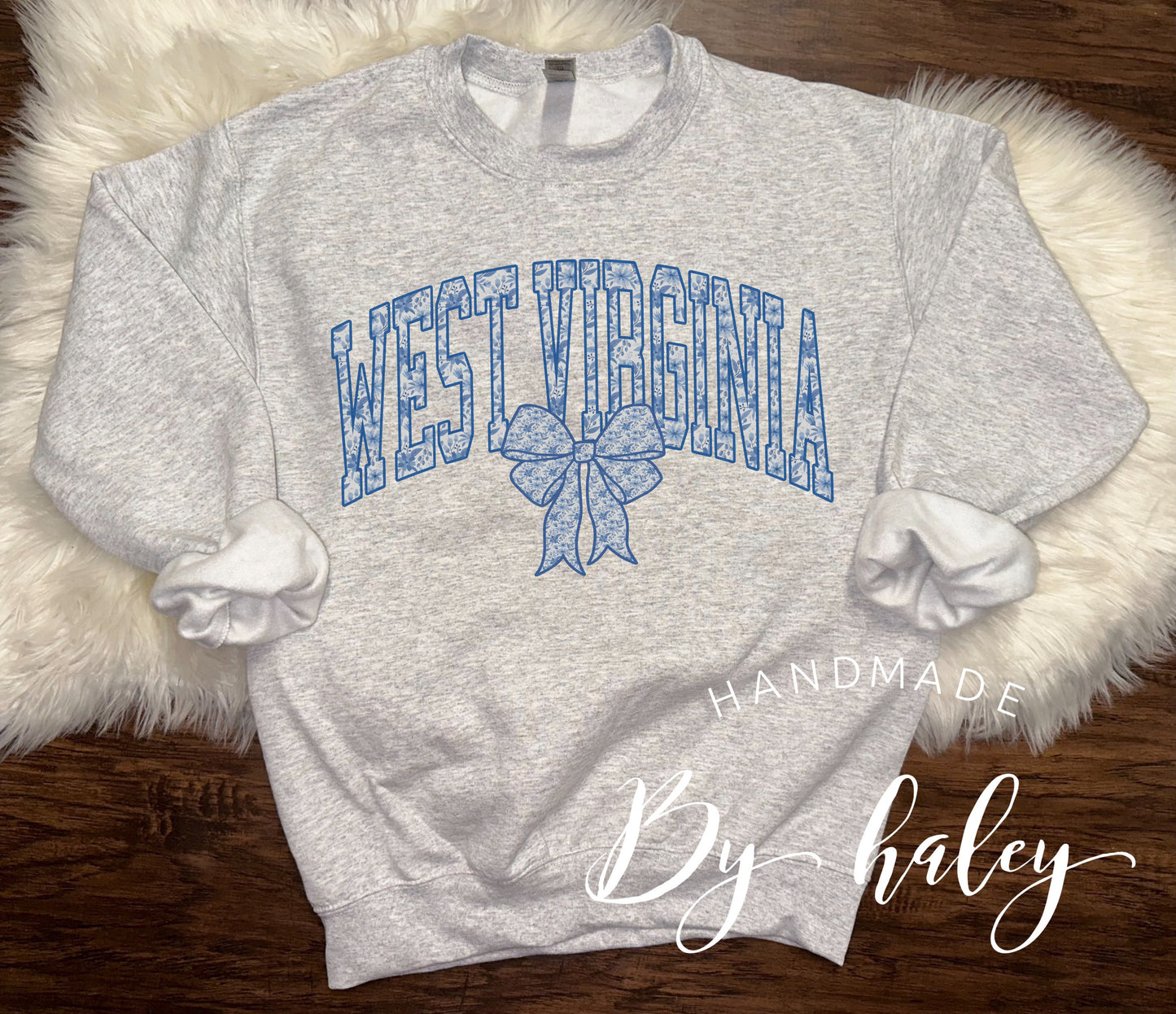 West Virginia Bow Crewneck