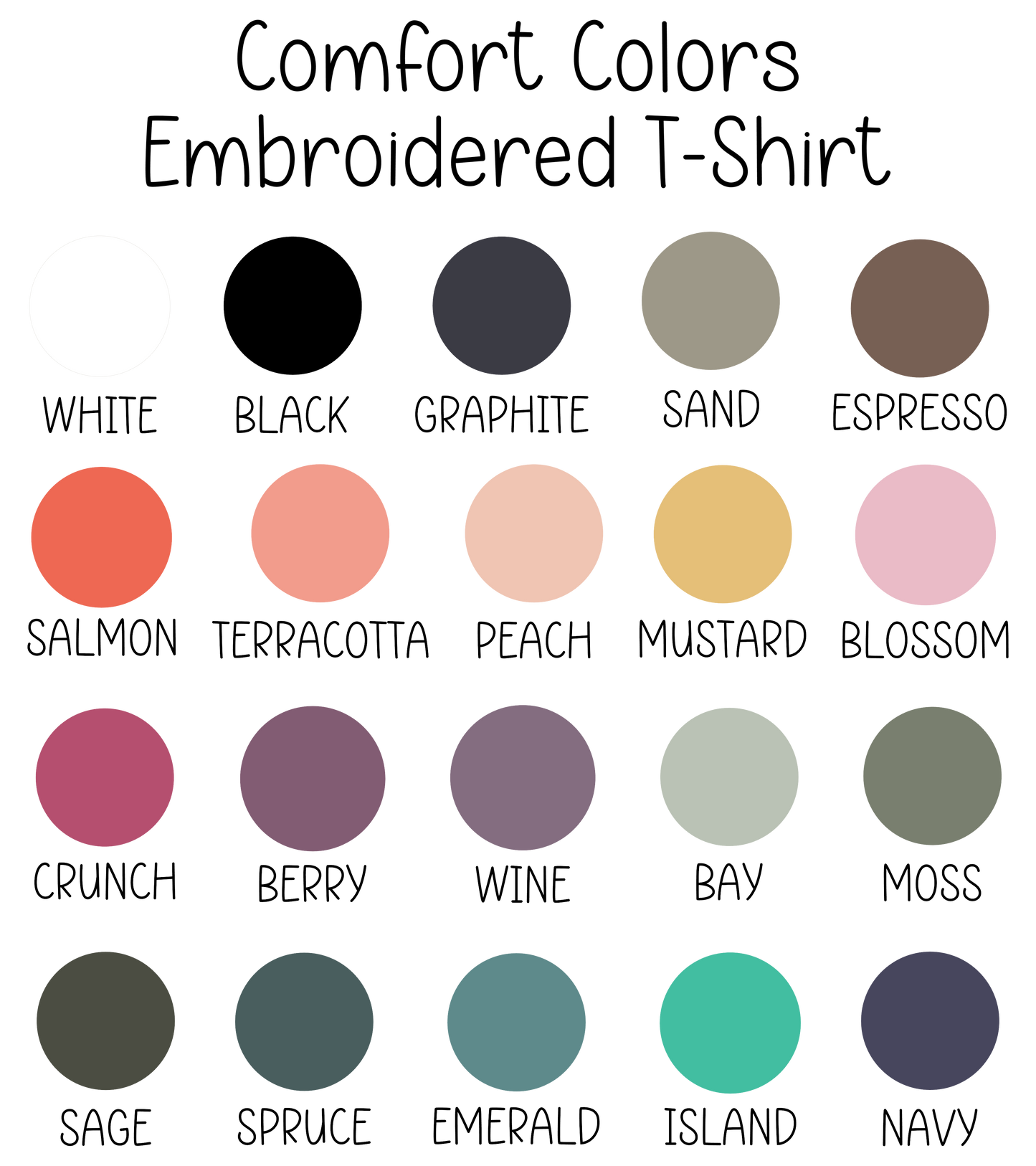 Embroidered Floral Mama T-Shirt