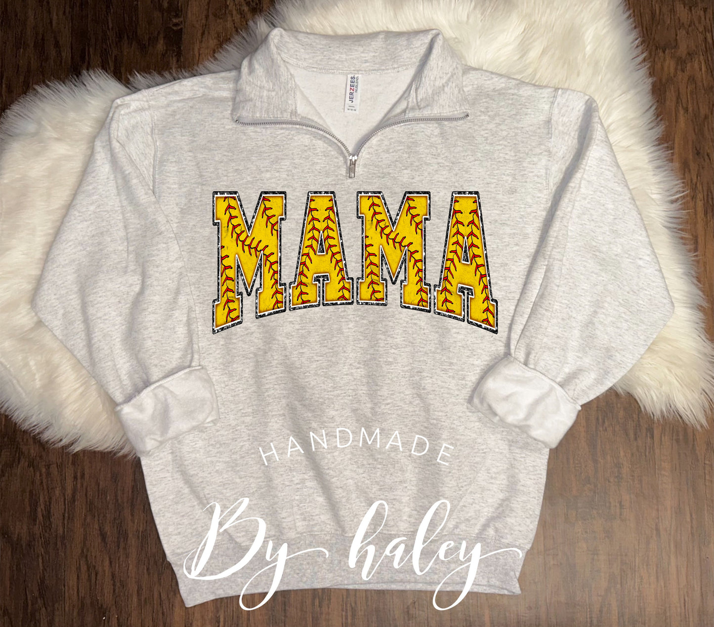 Softball Mama Quarterzip