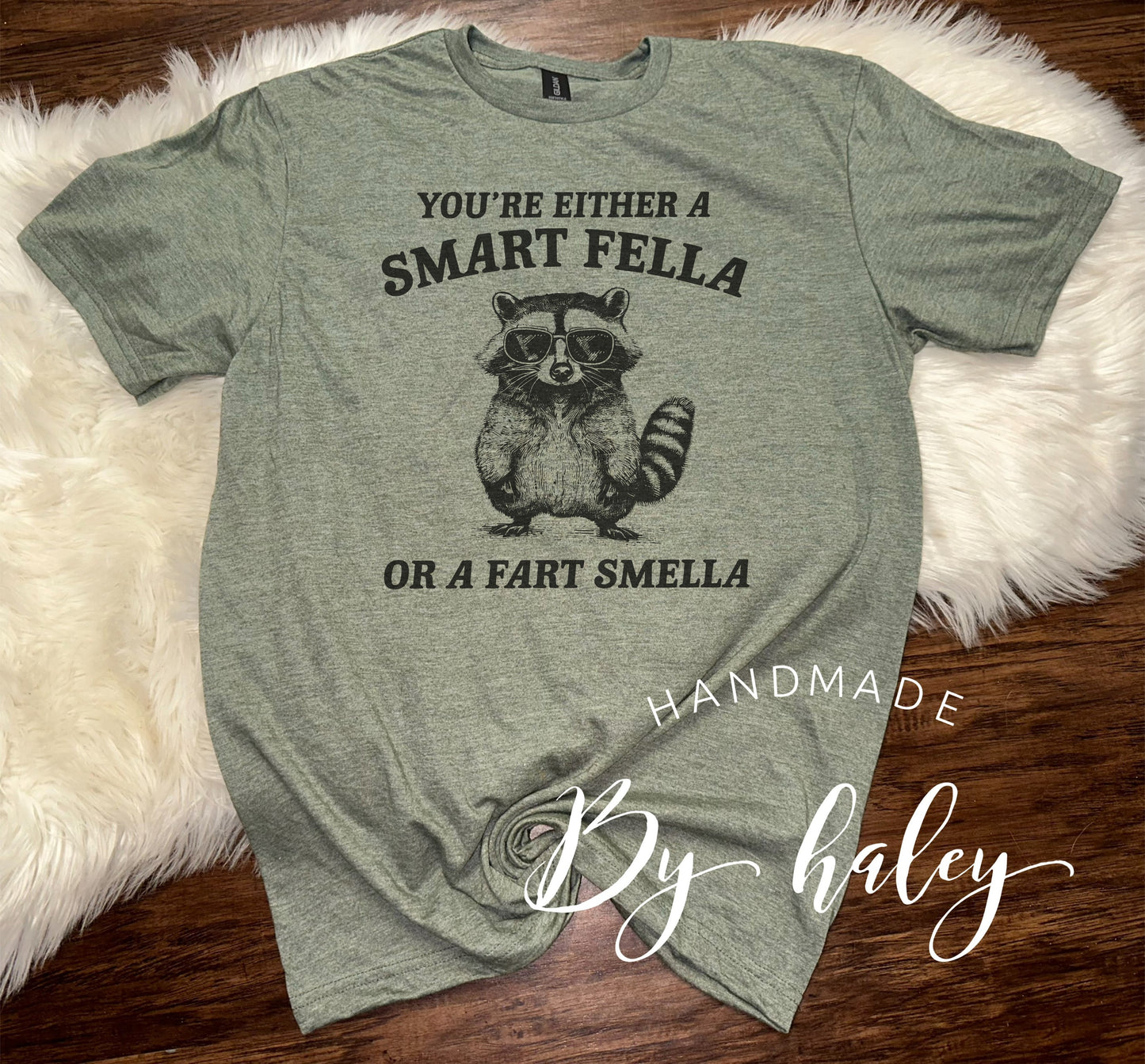 Fart Smella Raccoon T-Shirt
