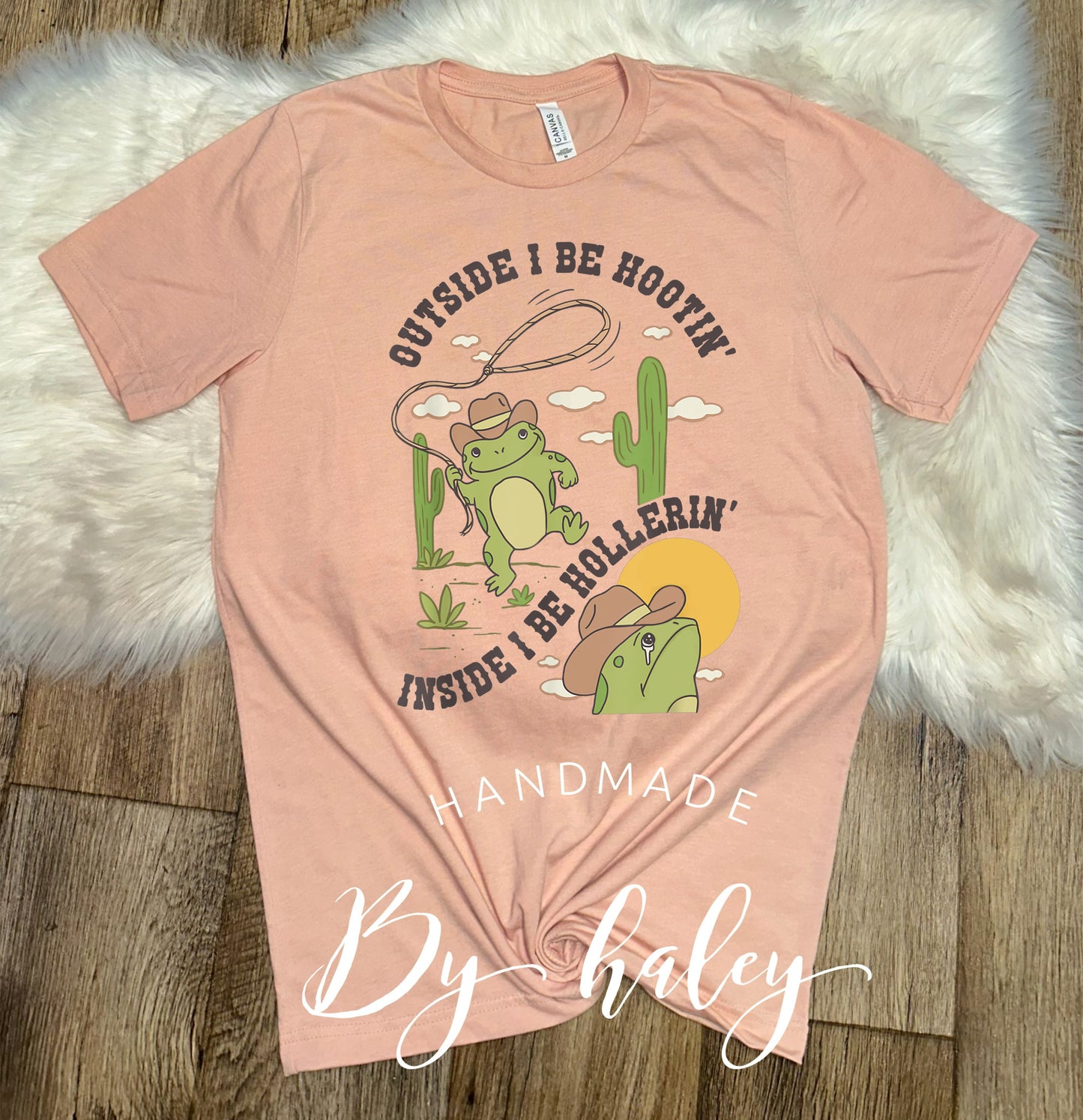 Hootin' Cowboy Frog T-Shirt