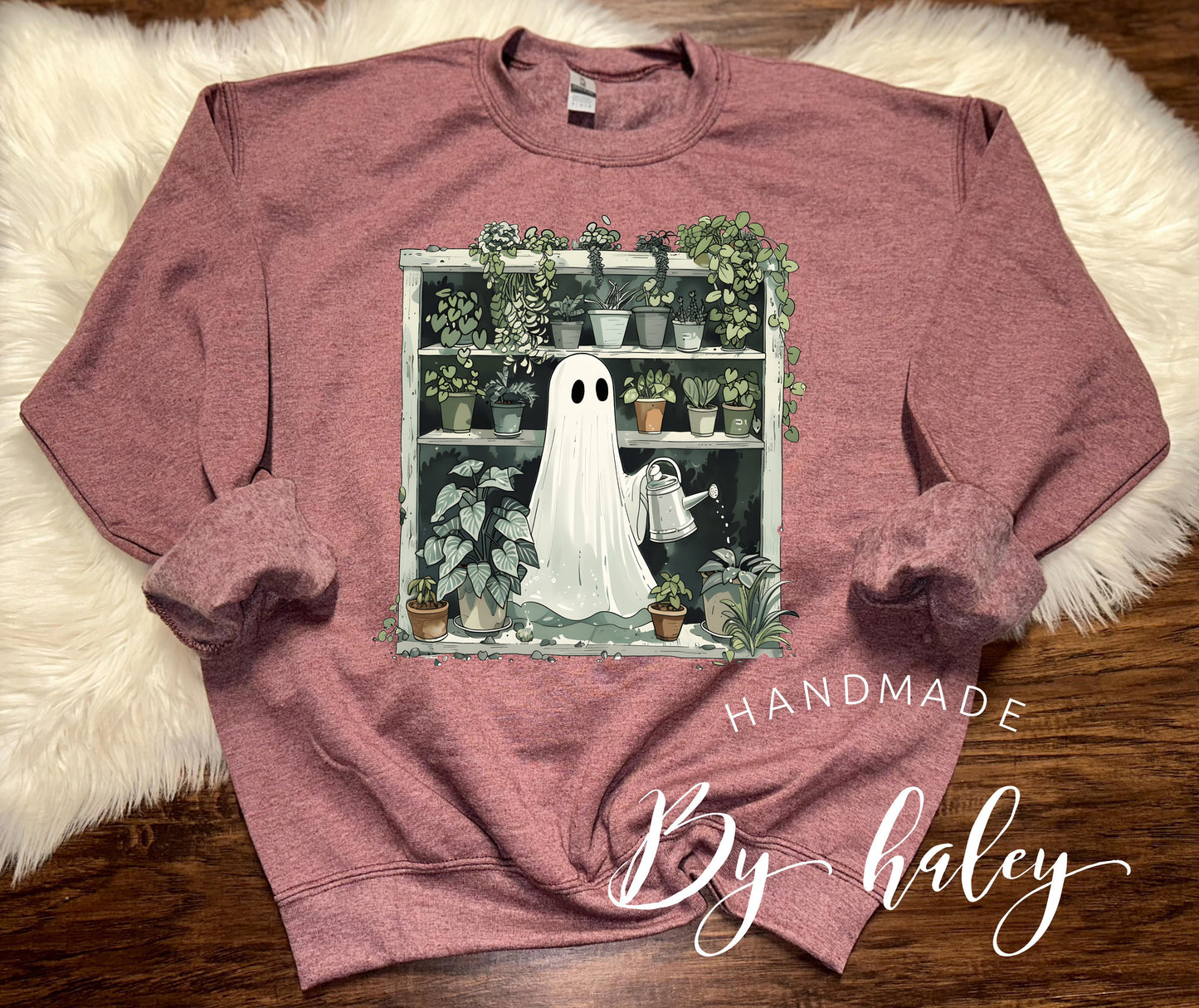 Ghosty Plant Crewneck