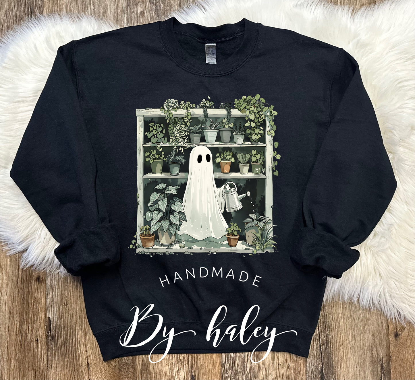 Ghosty Plant Crewneck