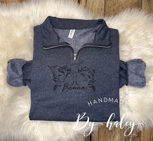 Custom Dog Quarterzip