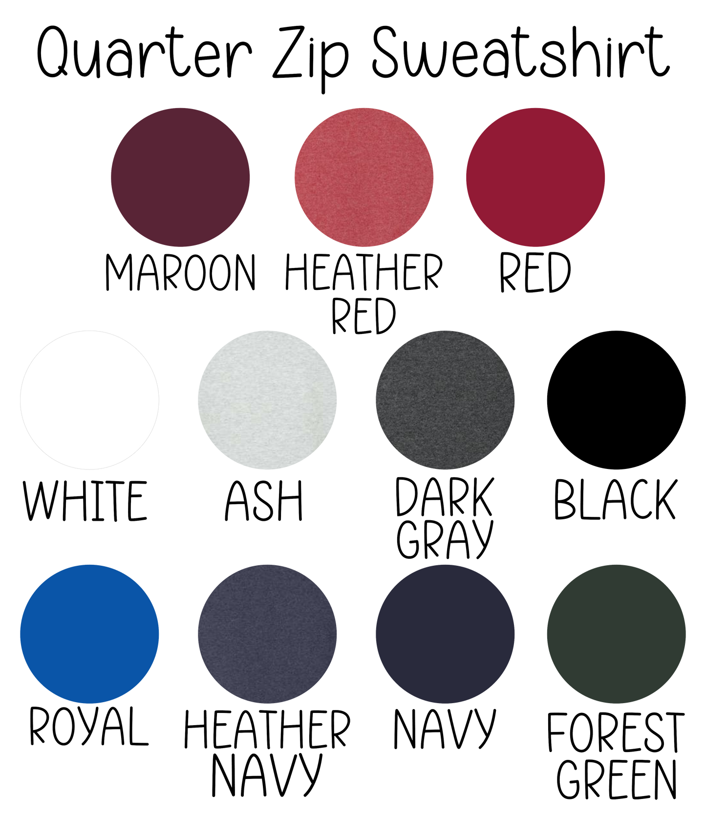 Apple Teacher Quarter Zip