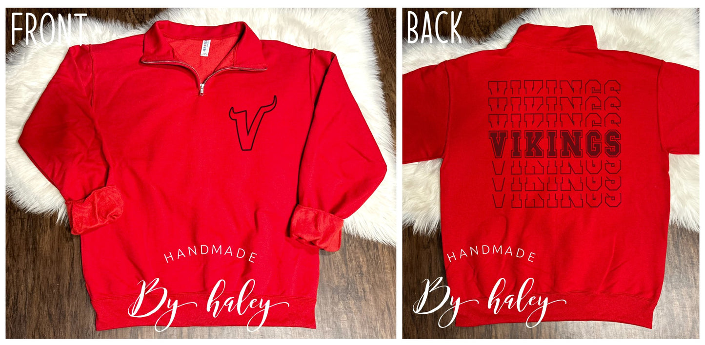 Viking Quarter Zip Sweatshirt