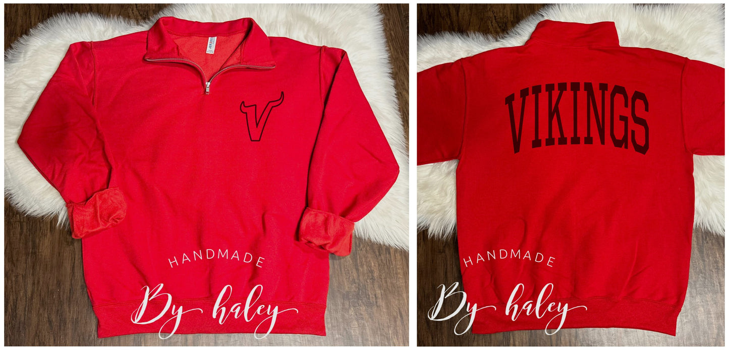 Viking Quarter Zip Sweatshirt