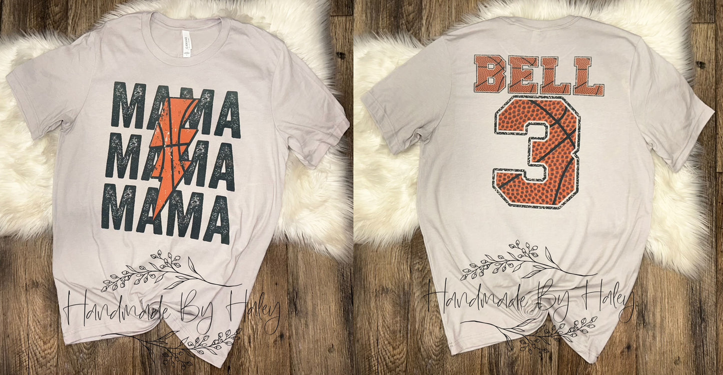 CUSTOM Basketball Mama T-Shirt