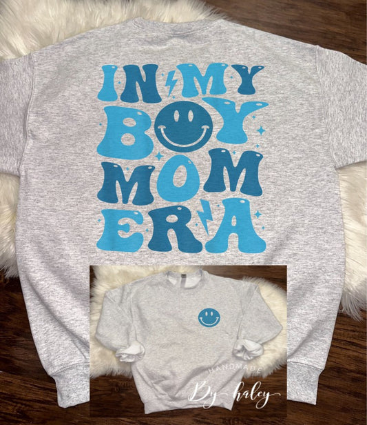 In My Boy Mom Era Crewneck