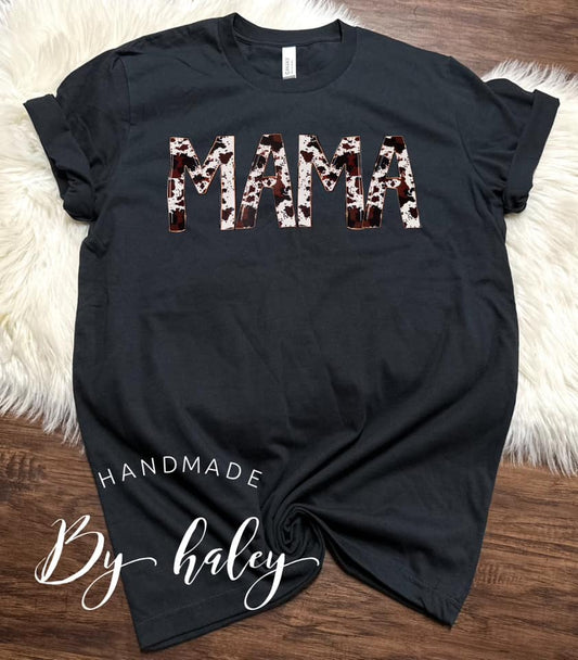 Cowhide Mama T-shirt