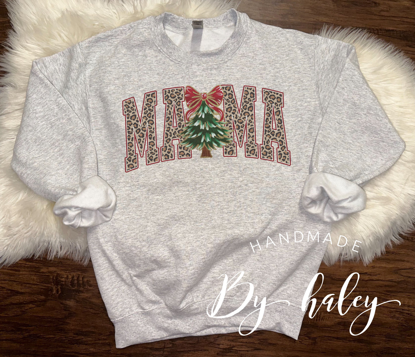 Mama Christmas Tree Crewneck