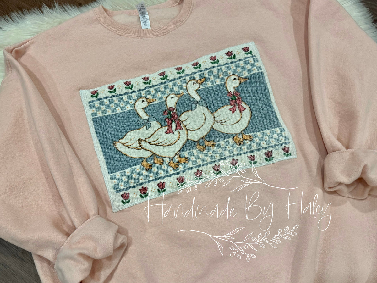 2XL Woven Goose Crewneck