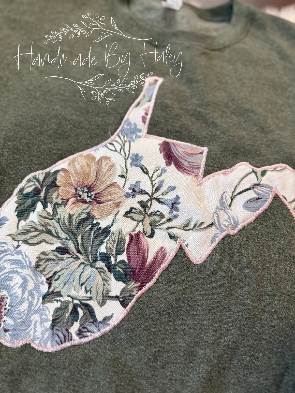 Medium Floral West Virginia Crewneck