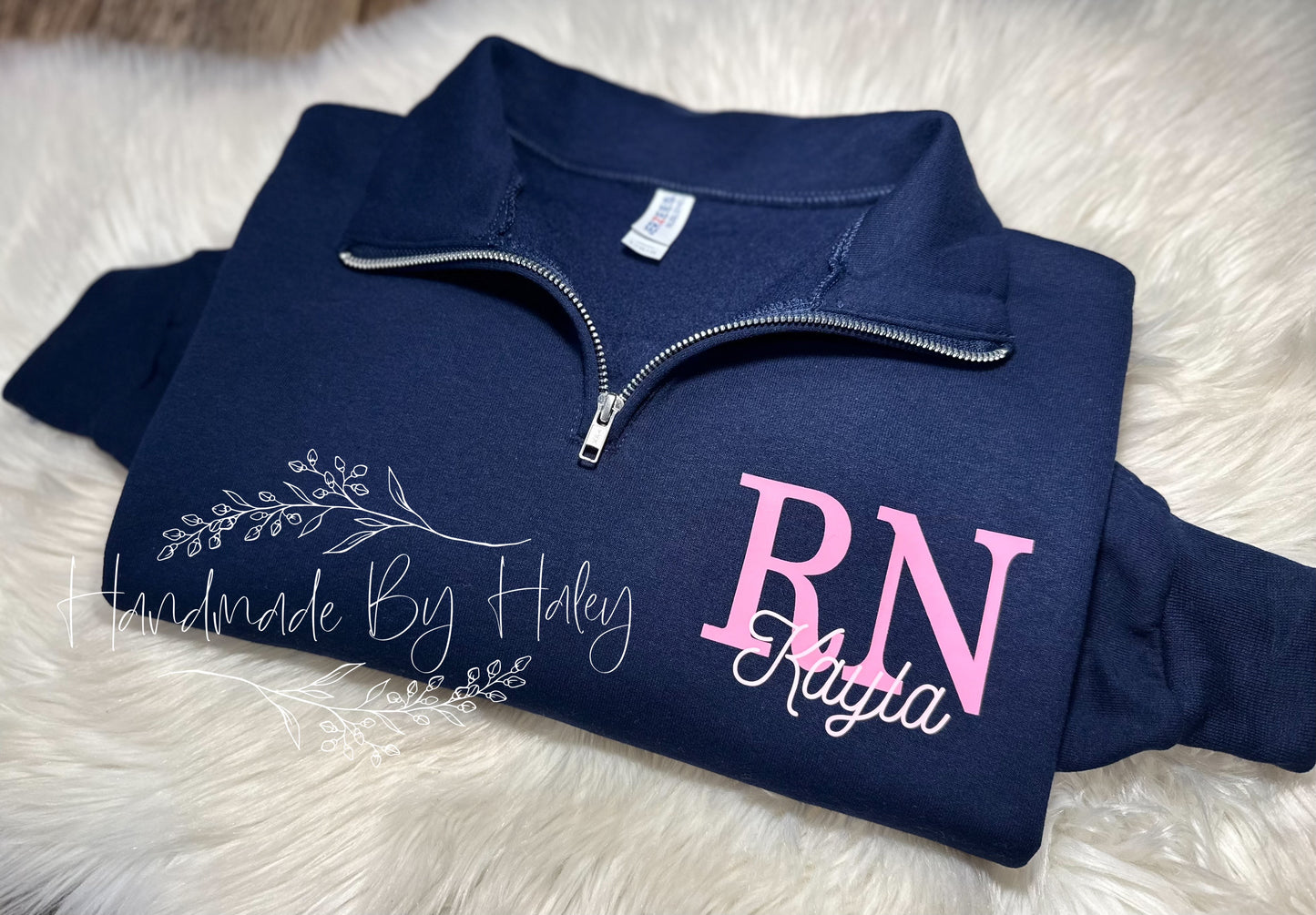 Custom Credential Quarter Zip