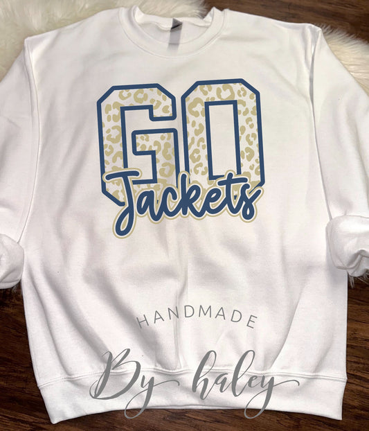 Go Yellow Jackets Crewneck