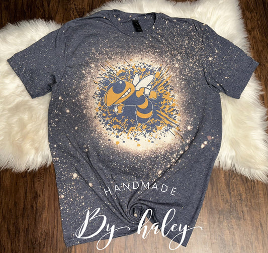 Bleached Yellow Jackets T-shirt