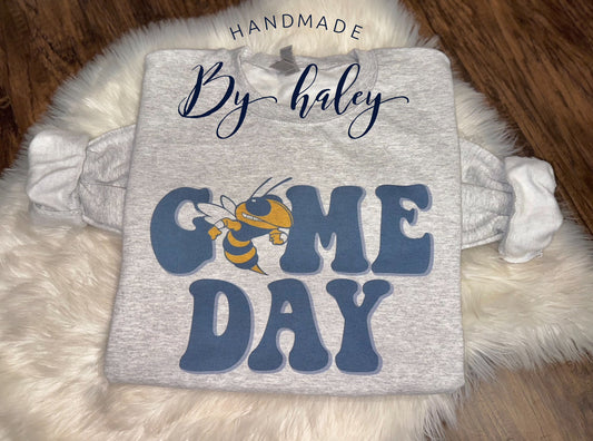 Game Day Yellow Jackets Crewneck