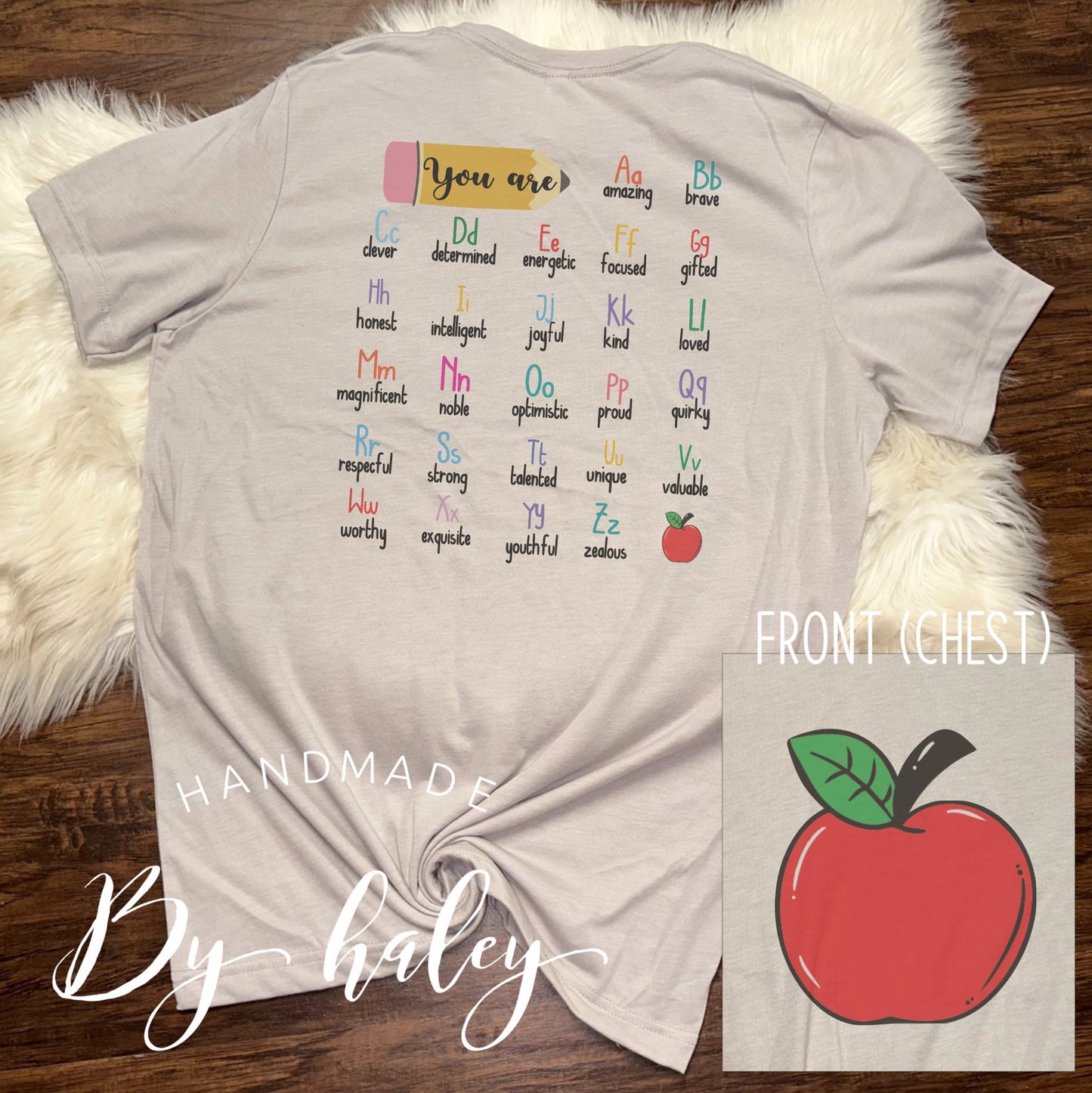 Motivational ABC's T-Shirt