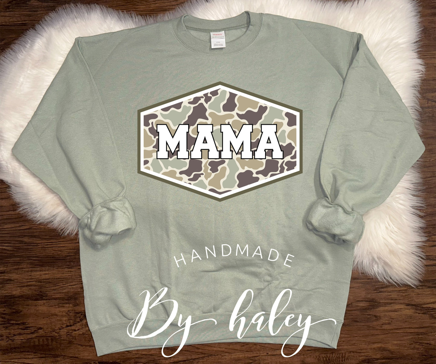 Camo Mama Crewneck