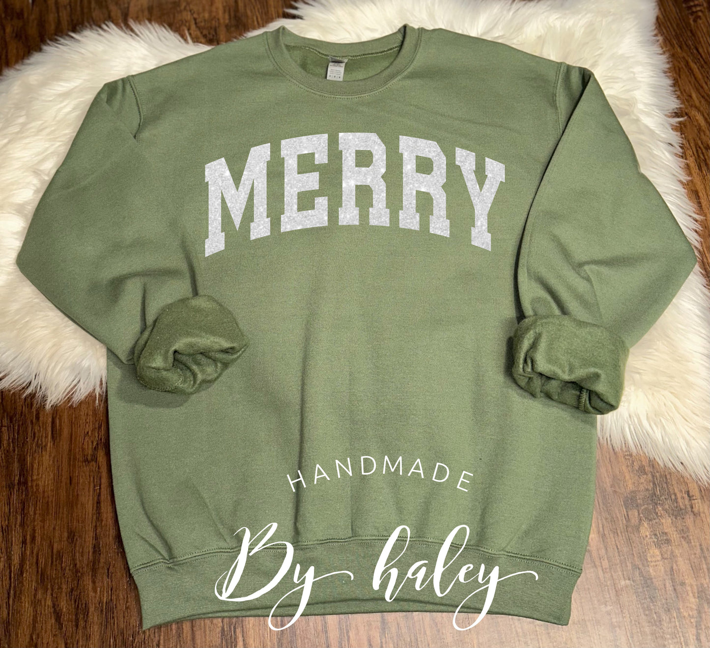 Glitter Merry 2.0 Crewneck