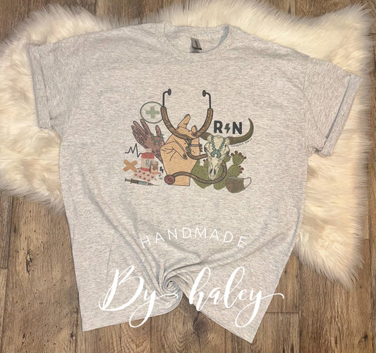 Nurse Western T-Shirt