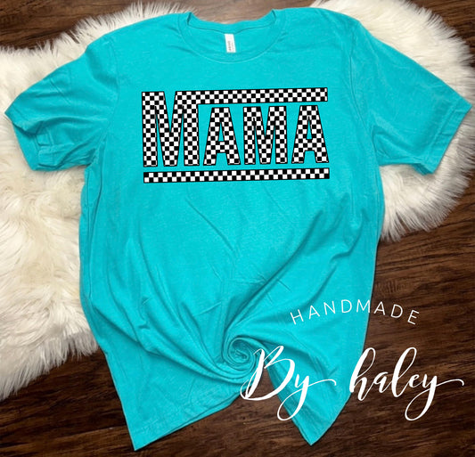 Checkered Mama T-Shirt