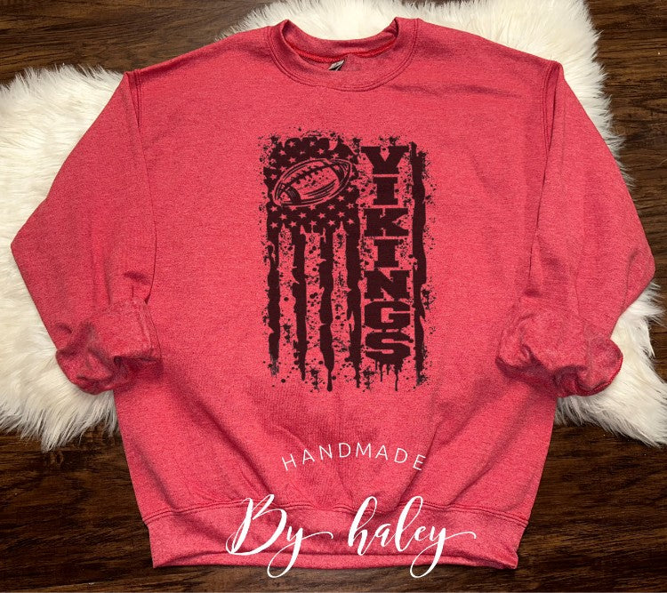 Vikings Football Crewneck