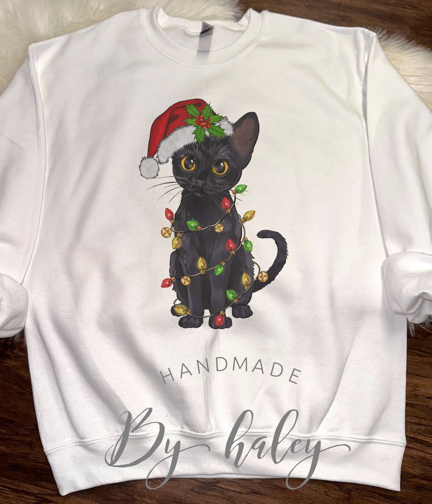 Christmas Cat Crewneck