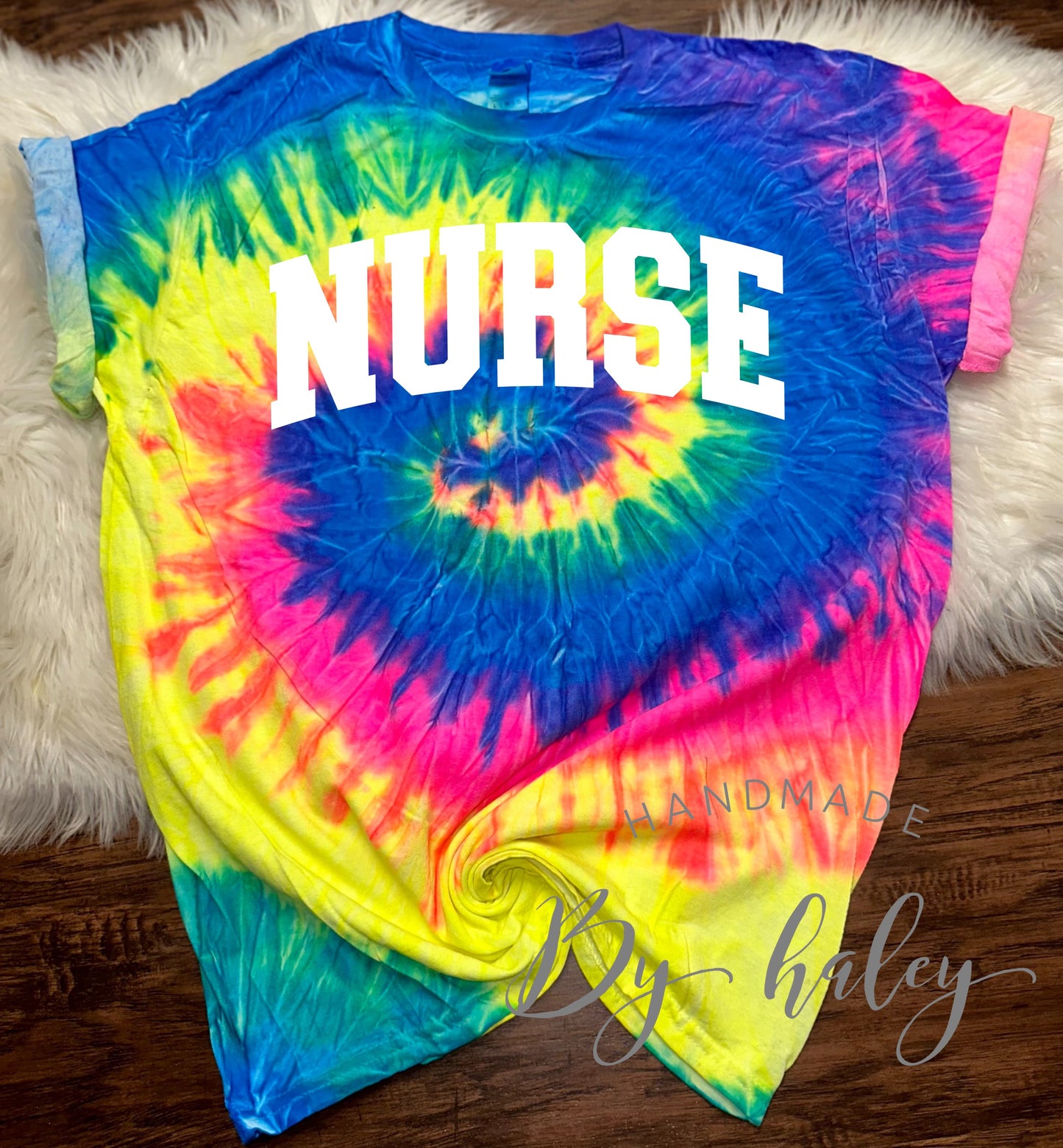 Tie Dye Nurse T-Shirt