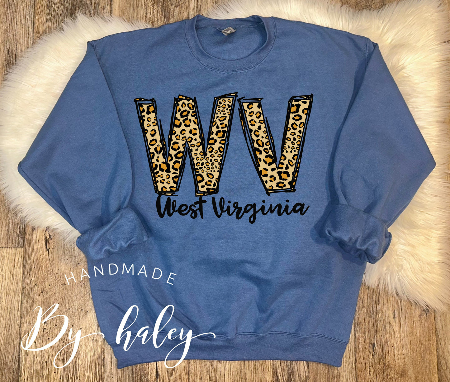 Leopard WV Crewneck