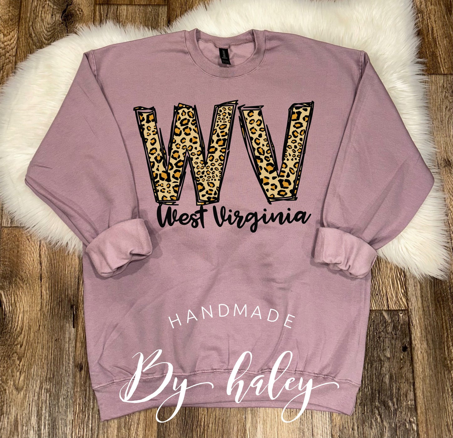 Leopard WV Crewneck