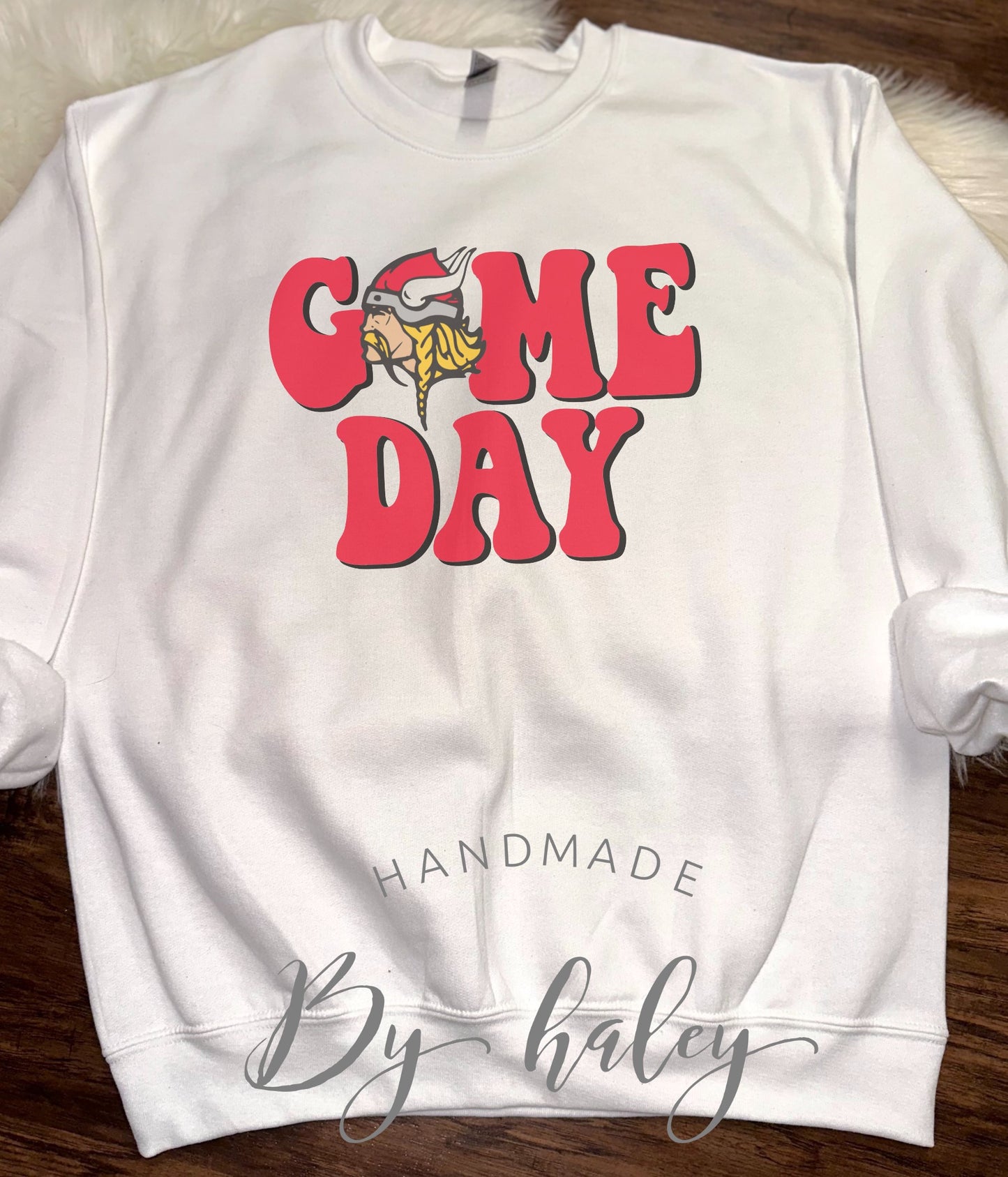 Game Day Vikings Crewneck
