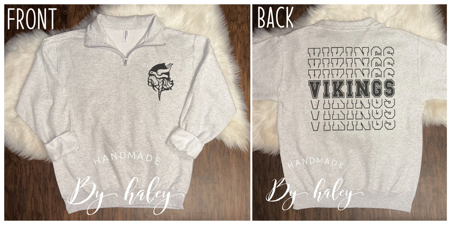 Viking 2 Quarter Zip Sweatshirt