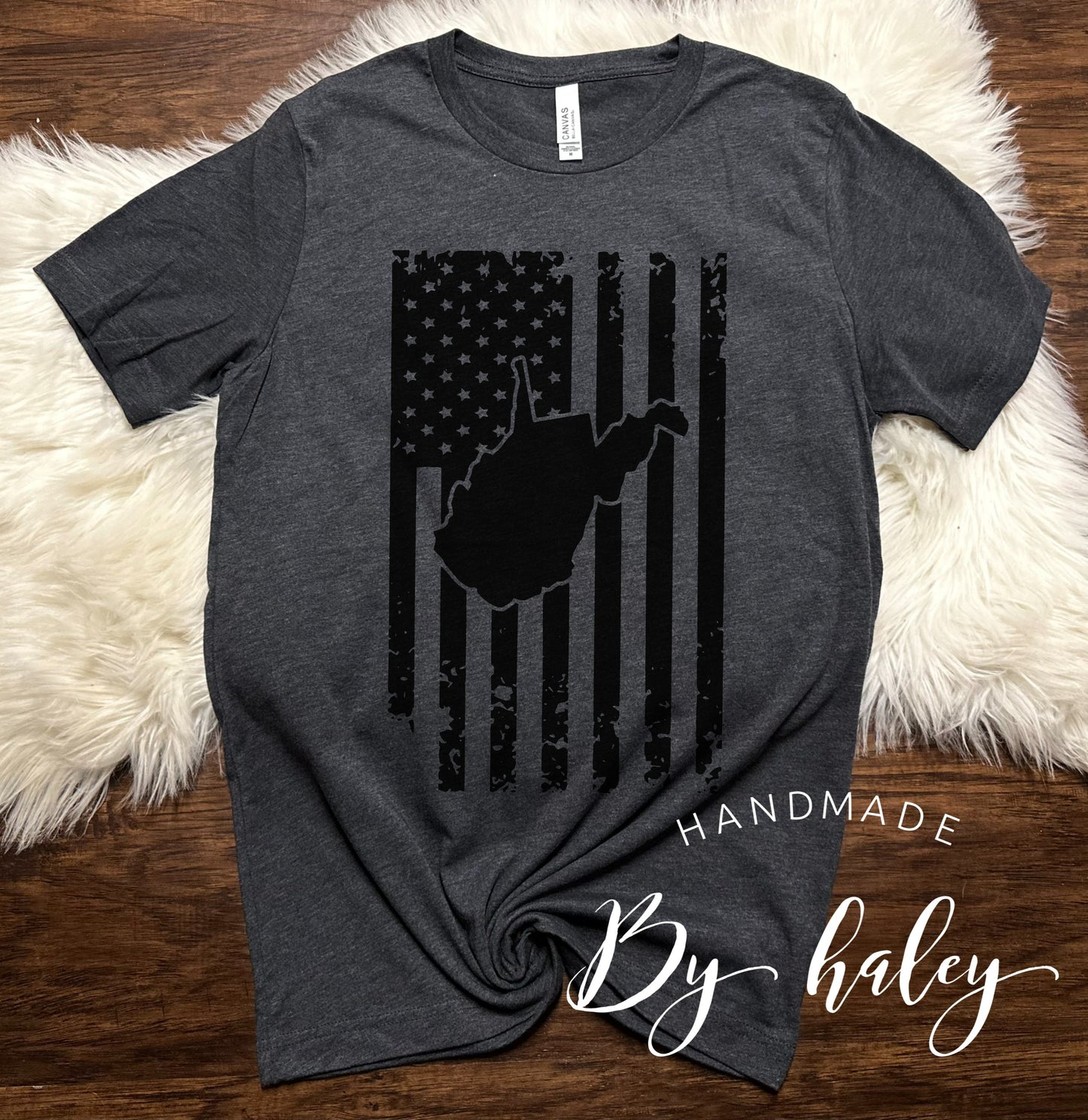 WV American Flag T-Shirt