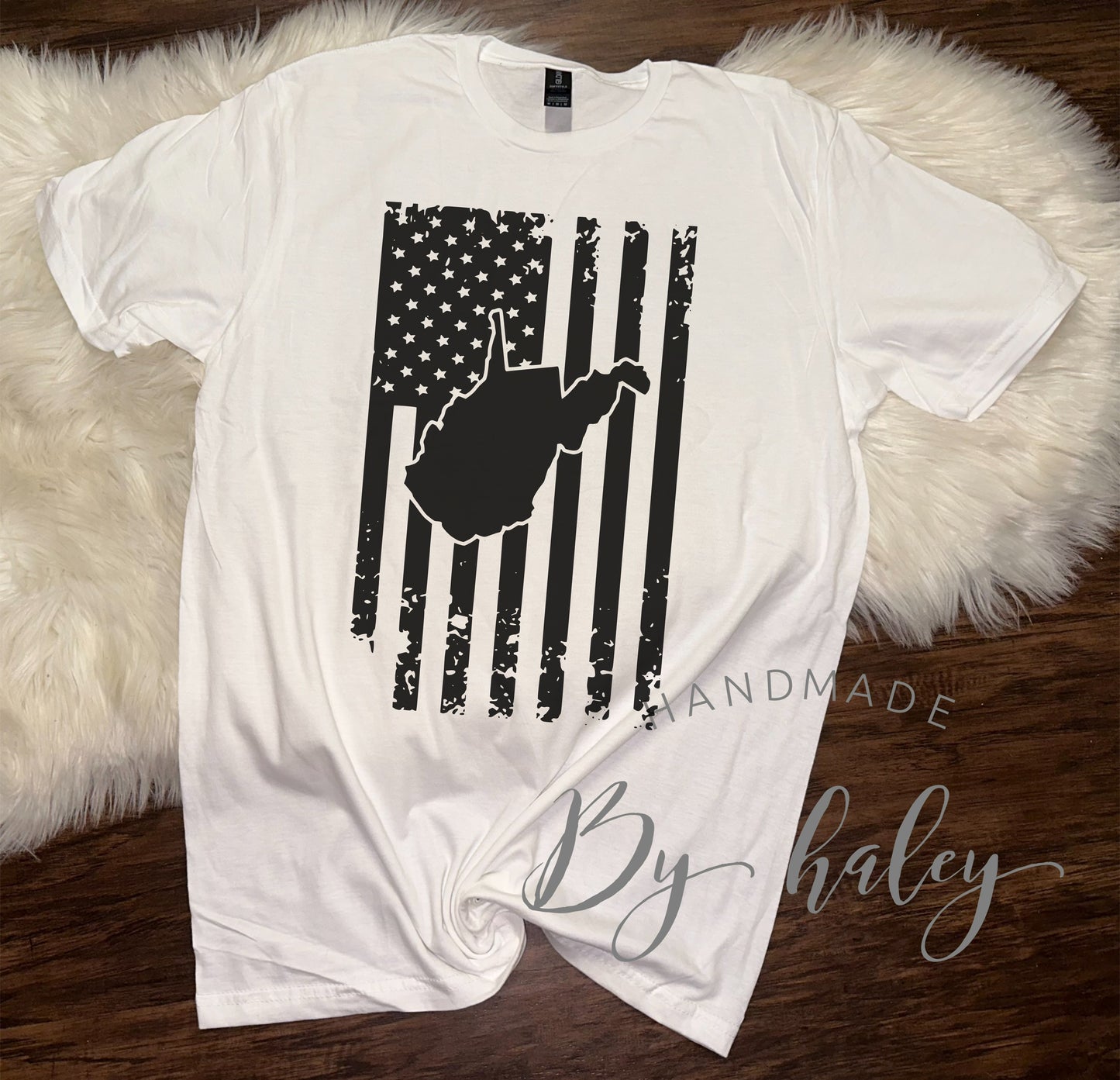 WV American Flag T-Shirt