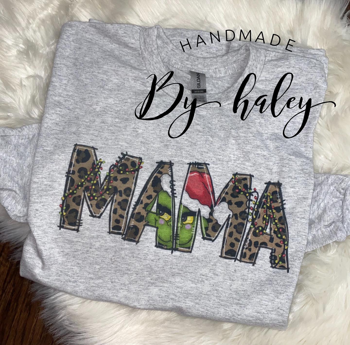 Mama Christmas Long Sleeve Tee