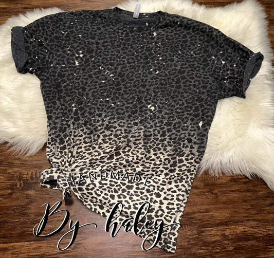 Bleached Leopard T-Shirt