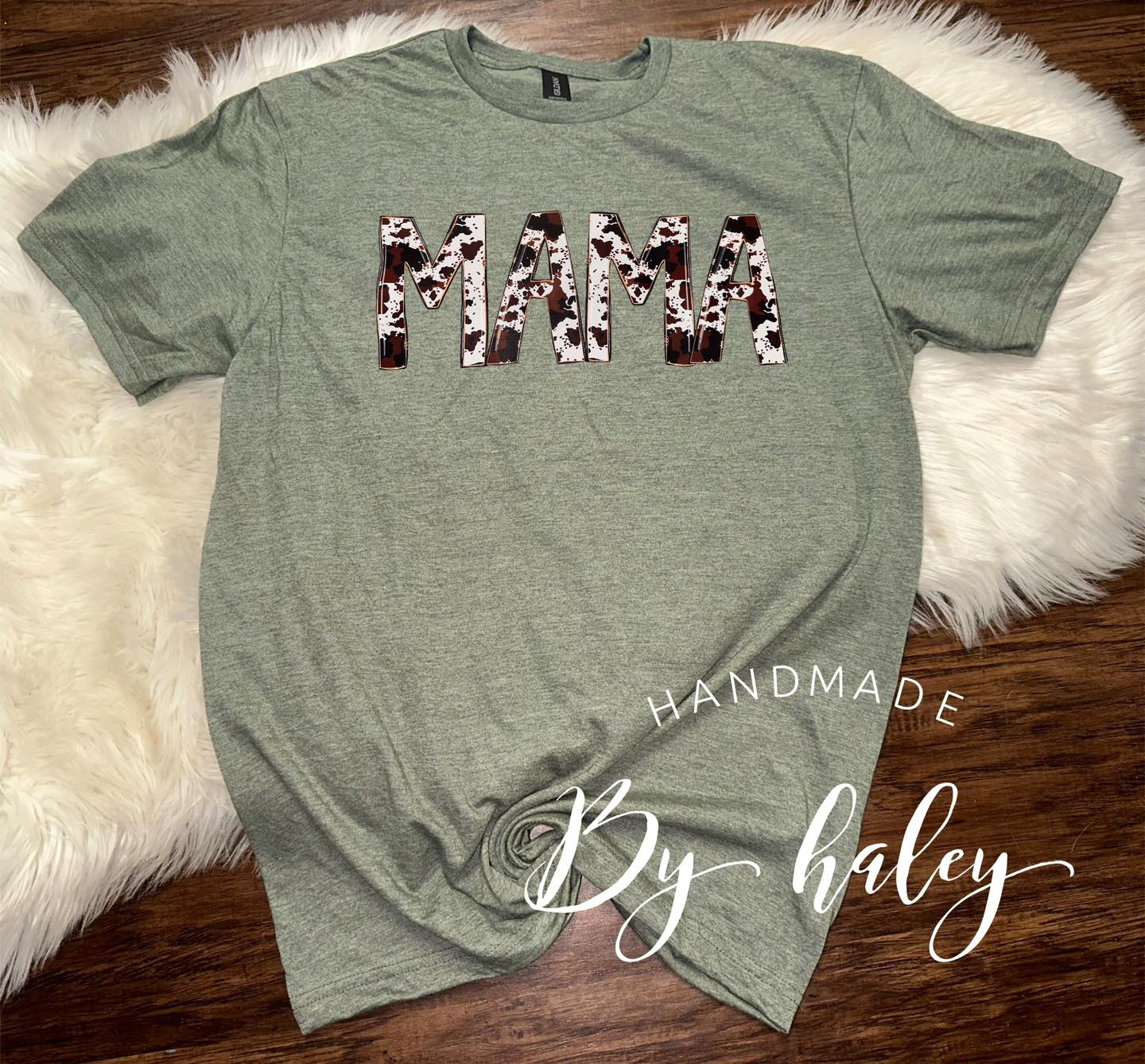 Cowhide Mama T-shirt