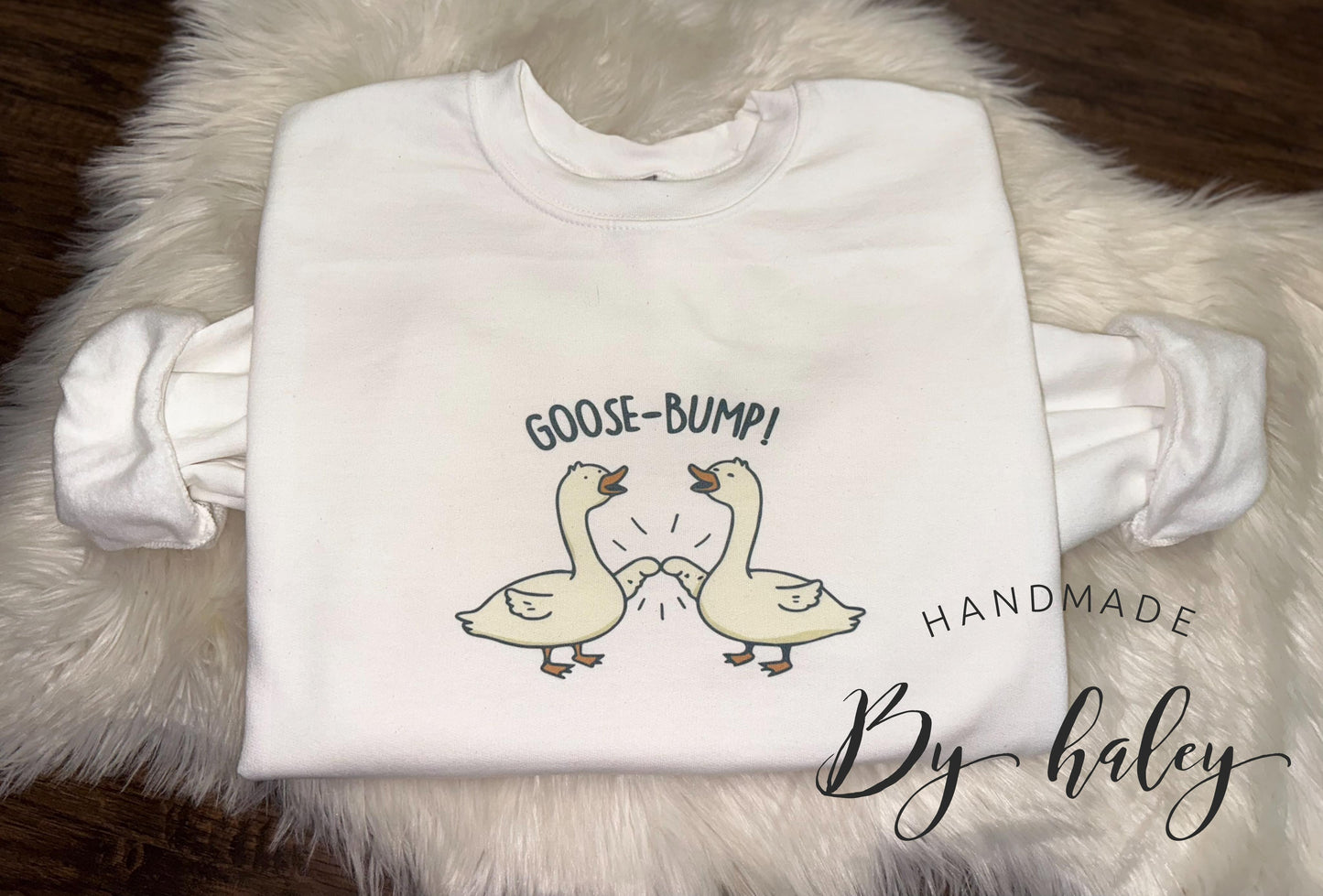 Goose Bump Crewneck