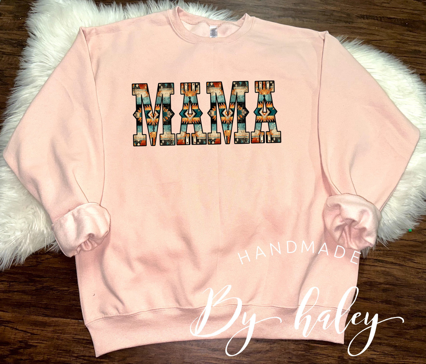 Aztec Western Mama Crewneck