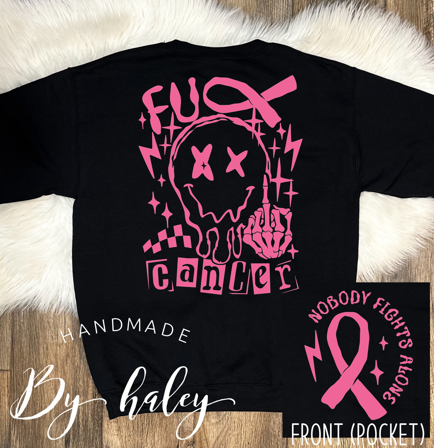 F U Cancer Crewneck