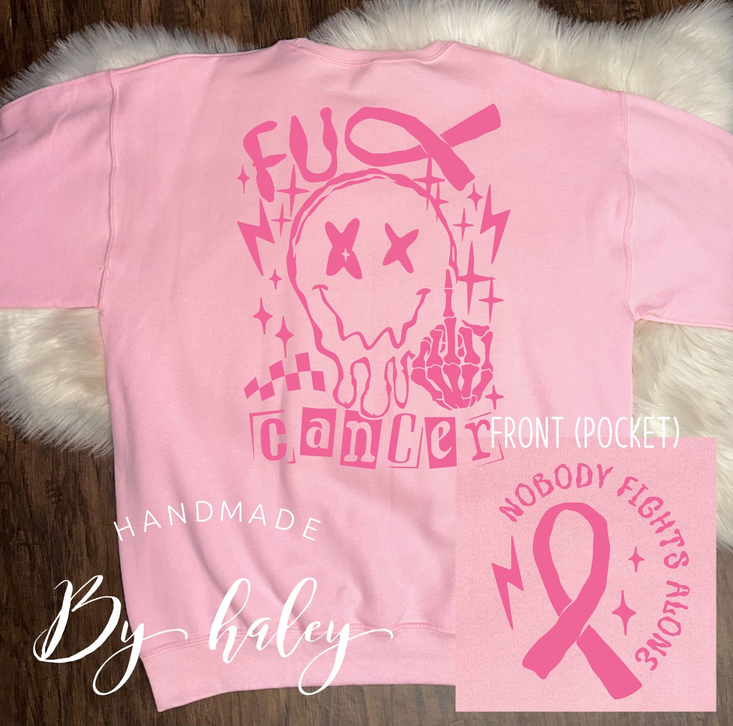 F U Cancer Crewneck